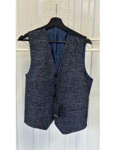 Gilet élégant en tissu