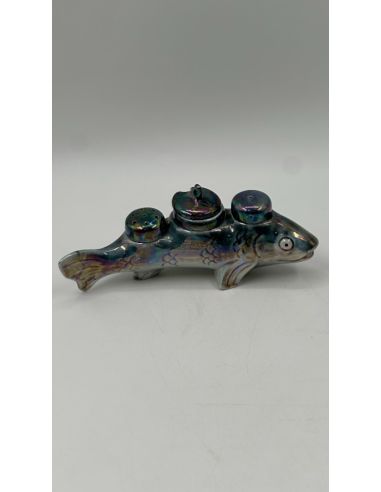 Objet décoratif en forme de poisson