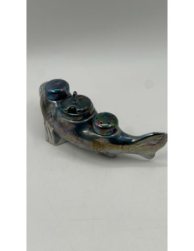 Objet décoratif en forme de poisson