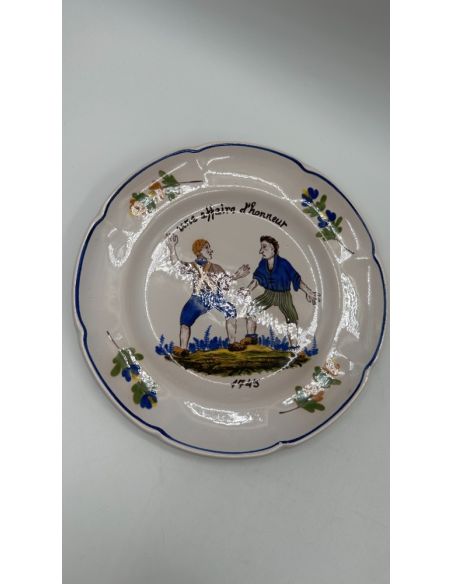 Assiette décorative vintage