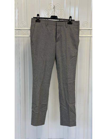 Grijze geklede broek