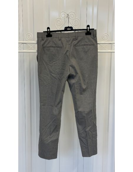 Grijze geklede broek