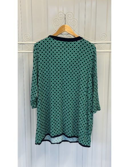 Max Studio tuniek met groen motief