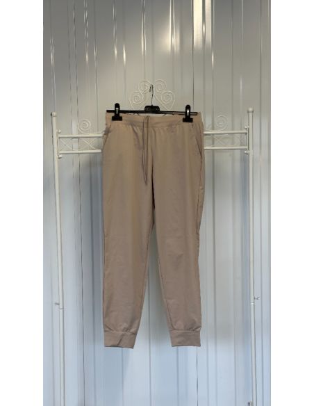 Beige joggingbroek