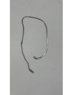 Zilverkleurige ketting