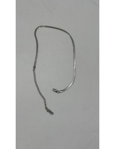 Zilverkleurige ketting