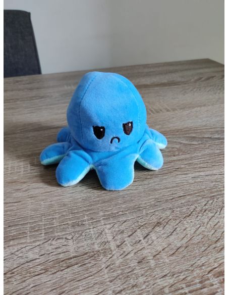 Omkeerbaar octopus-knuffeldier volgens uw stemming