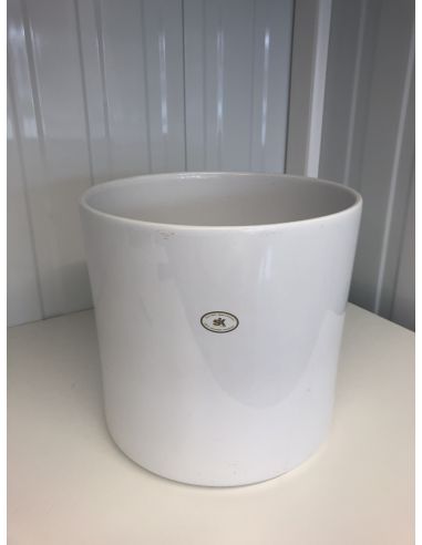 Grote witte vaas made in Germany