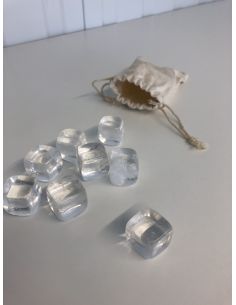 Sachet de huit glaçons...