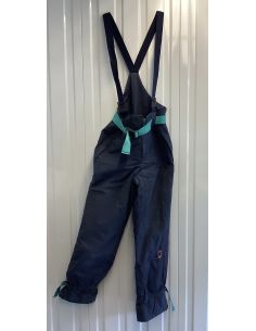 Marineblauwe ski-overall -...