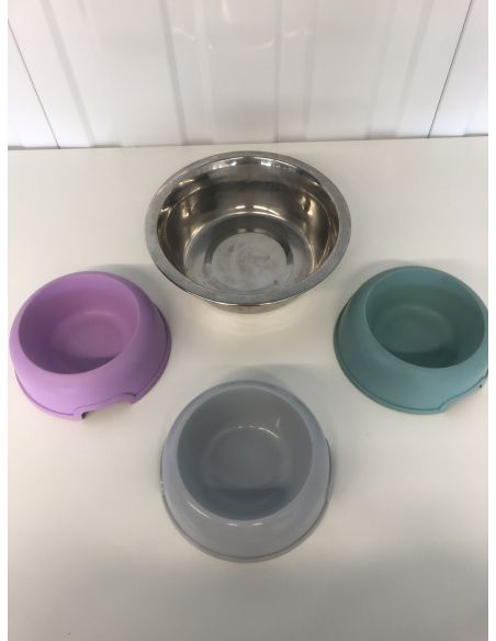 Set van 4 dierenkommen