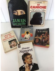 Lot de 6 livres
