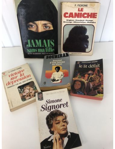 Lot de 6 livres