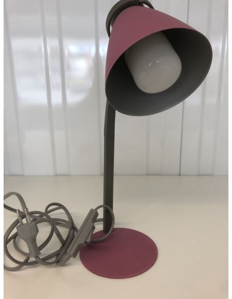 Lampe de bureau rose