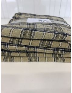3m beige geruite stof 2