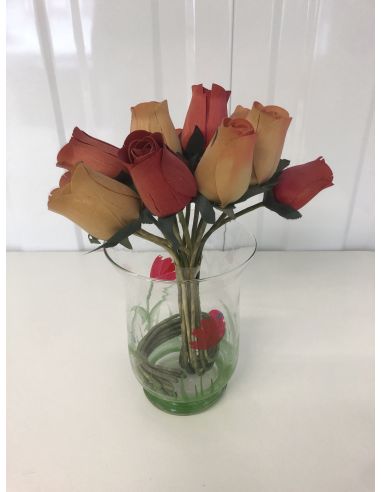 Vase en verre