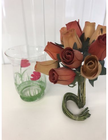 Vase en verre