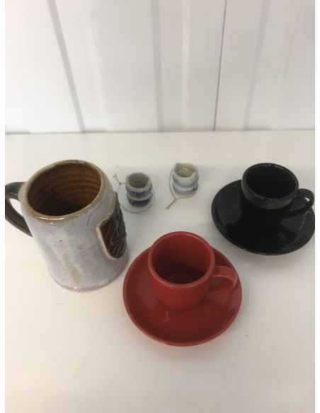 Lot de tasses