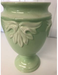 Groene keramische vaas 2