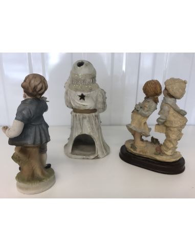 Lot de statuettes décoratives