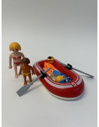 Playmobil bateau pneumatique 5439