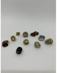 Lot van 10 paar oorbellen