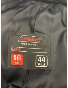 Zwarte leren broek maat 44 2