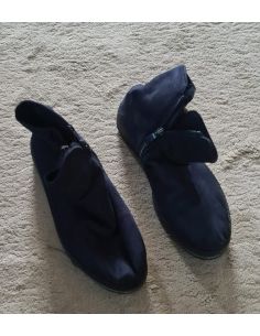 Paire de bottillons bleus
