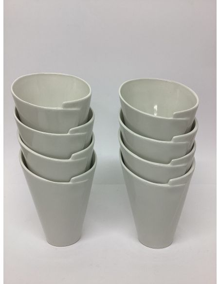 Lot de 8 cornets de frites