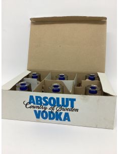 Set van Absolut Vodka glazen 2