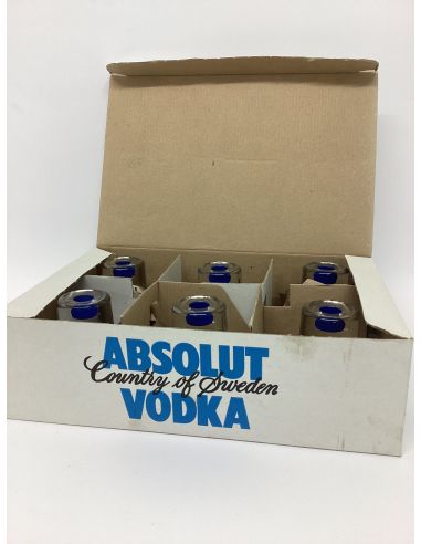 Absolut Vodka - Lot de verres.