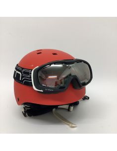 Skihelm + masker