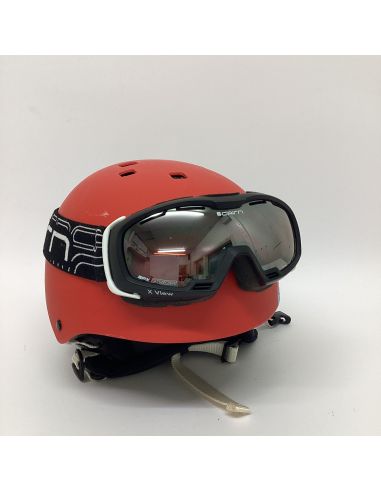 Skihelm + masker