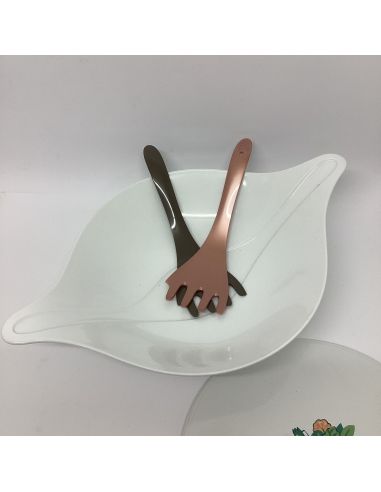 Saladier avec cuillères intégrées