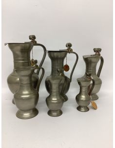 Tinnen servies