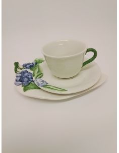 Decoratieve platte beker