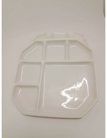 6 assiettes Fondue