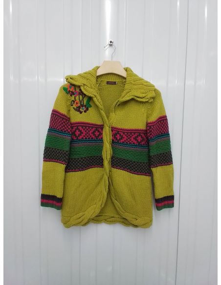 Joli long gilet 12A