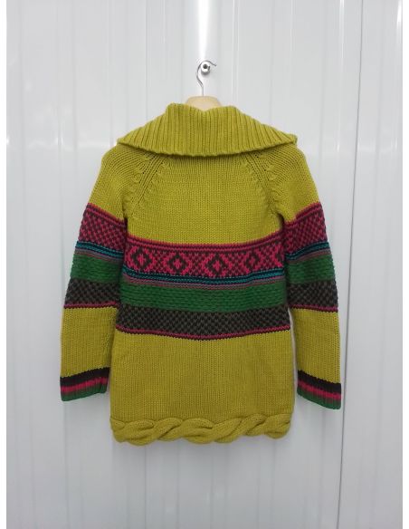 Joli long gilet 12A