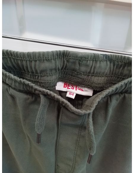 JBC - Pantalon cargo kaki