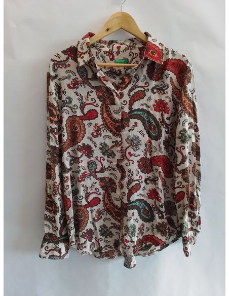 UNITED COLORS OF BENETTON - Chemise à motifs
