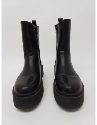 Boots à plateforme noires