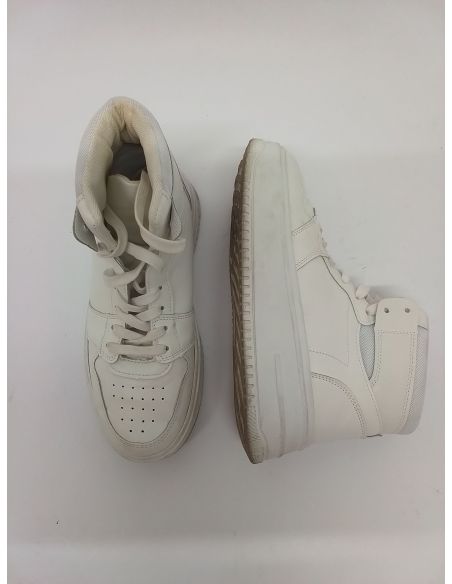 Baskets montantes blanches
