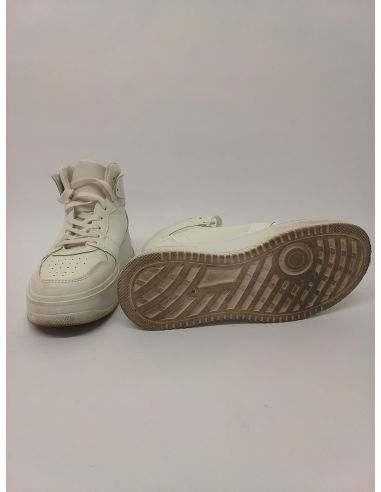 Baskets montantes blanches