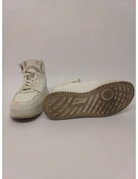 Baskets montantes blanches