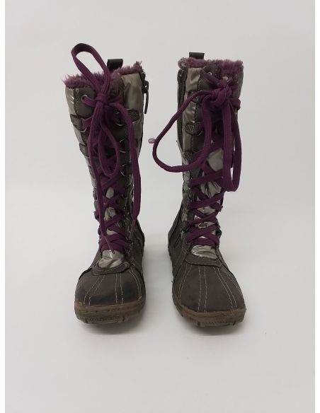 Paire de bottes fourrées