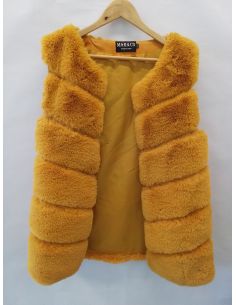MARCO & CO - Gilet moutarde