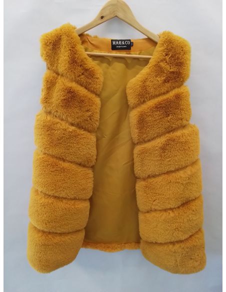 MARCO & CO - Gilet moutarde