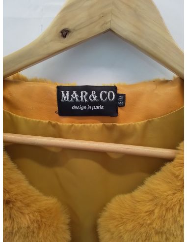 MARCO & CO - Gilet moutarde