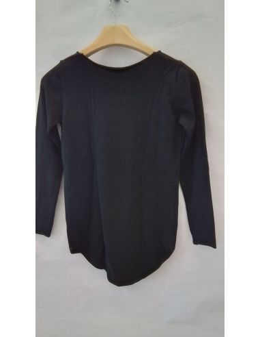 MOEWI - Pull noir strass